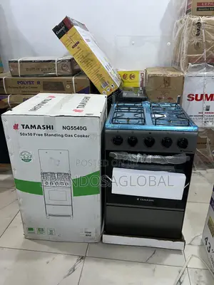 Tamashi Ng5540g Efficient 4 Burner Cooker With Oven