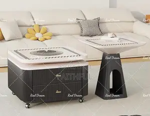 2 in 1 Center Table and Side Stool