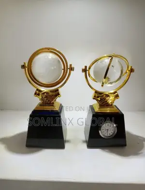 Short Trophy With Ball