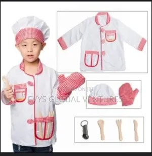Chef Costume for Boys Girls Chef Outfit for Career Day Halloween