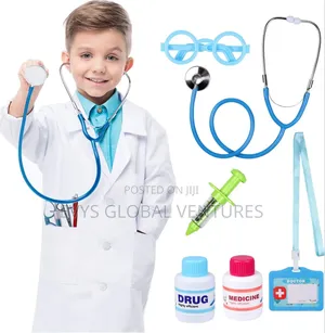 Kids Doctor Costume With Accessories