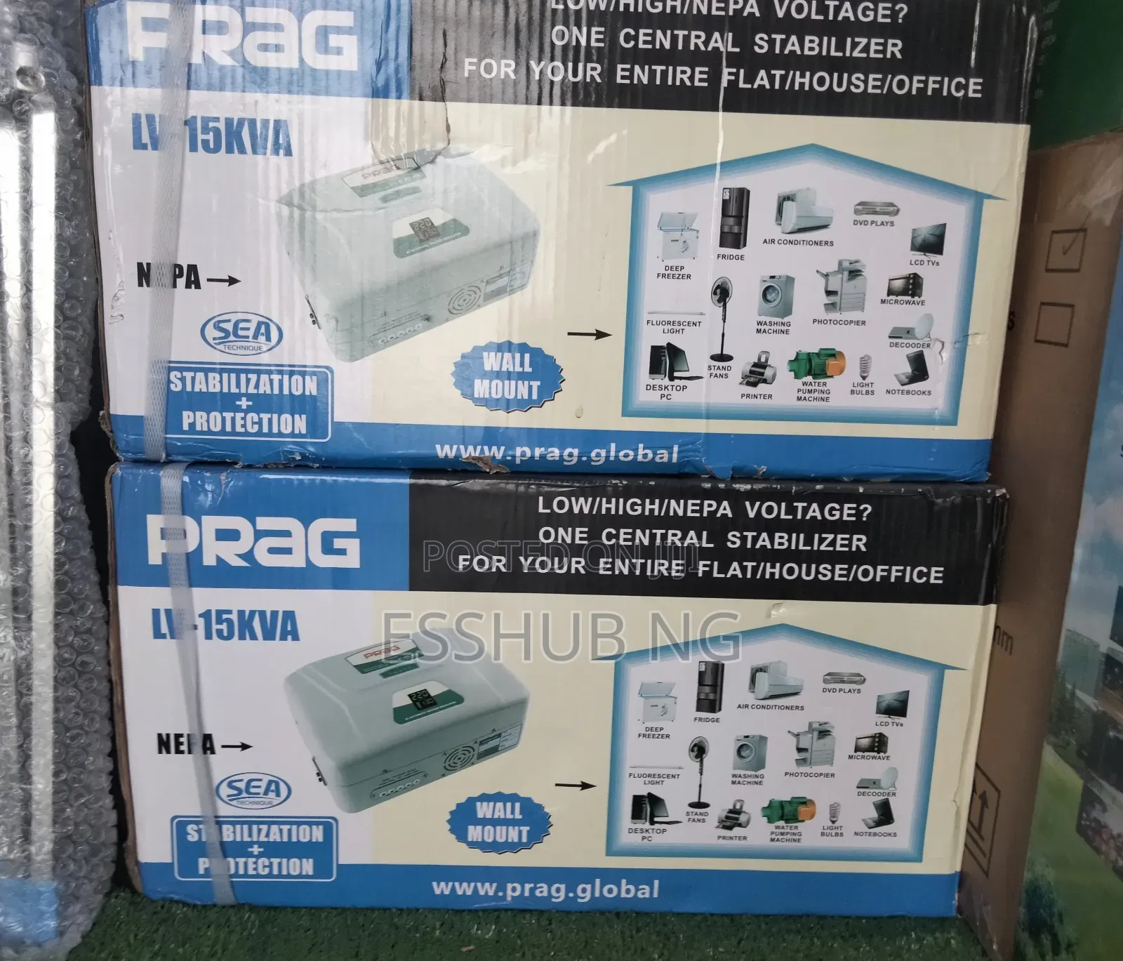 Prag Stabilizer 15kva 45v