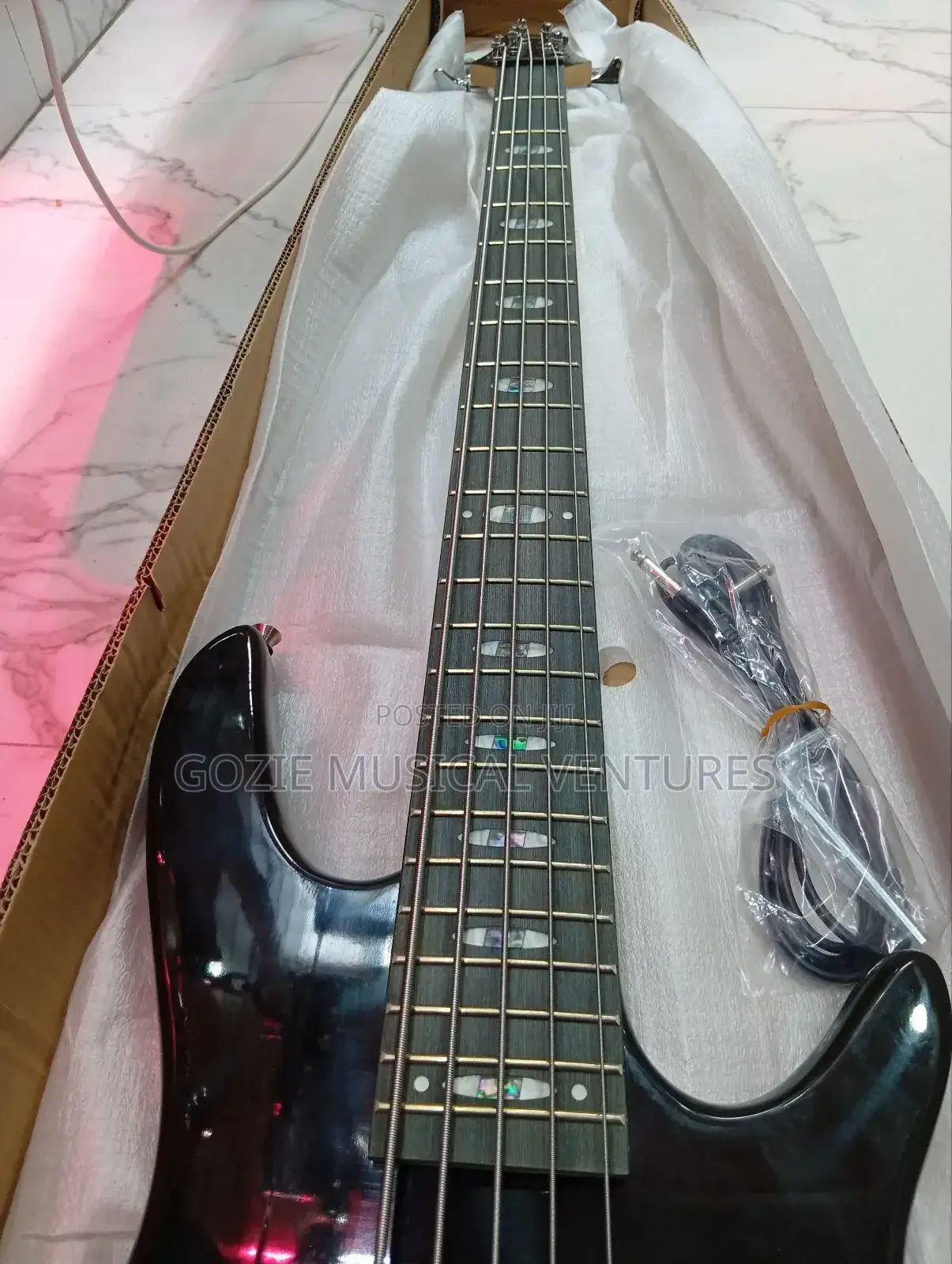 Wellsound Active Five String Bass Guitar