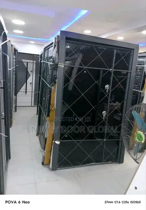 Glam Black Security Turkey Door 2100mmx1200m