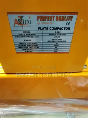 Compactor Vibrating Machine. 5hp