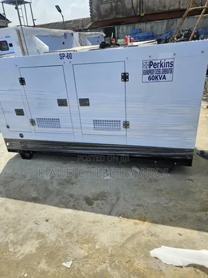60kva Perkins Diesel Soundproof Generator 10o%Copper Wire