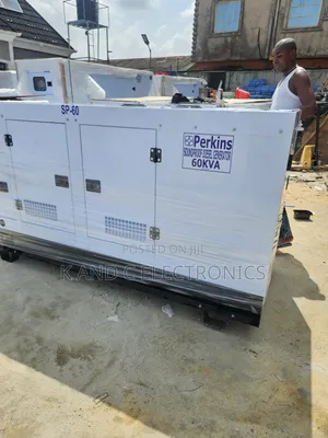 60kva Perkins Diesel Soundproof Generator Available