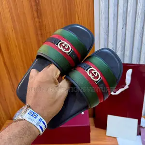 Luxury Update Gucci Men's Thong Sandal Slide With Interlocking G
