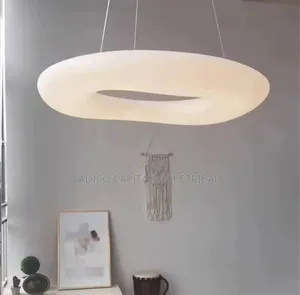 Doughnut Trichromatic Modern Chandelier