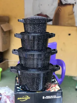 4pcs Brocook Granite Pot