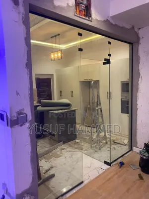 Glass Kitchen Sliding Glass Door