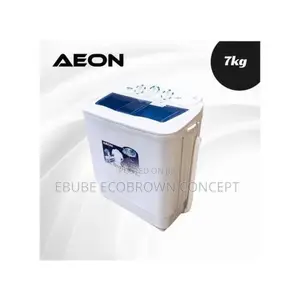 Aeon 7kg Twin Tub Washing Machine- Wash/Spin/Drain