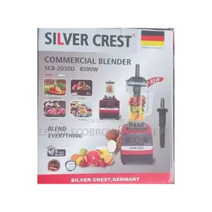 Silver Crest Heavy Duty Commercial Grinder Blender