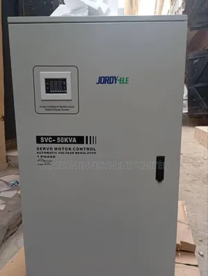 50kva Single Phase Jordy-Ele Servo Automatic Voltage Regulator