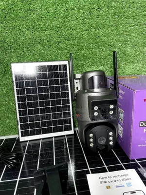 Double Lens Ubox Solar Camera