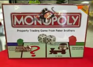 World Standard Monopoly Game (Original Metallic Monopoly Equipment)