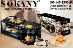 Sokany 3-in-1 Breakfast Maker