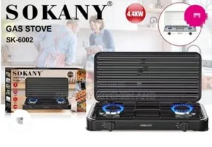 Sokany Double Face Gas Cooker 2 in 1