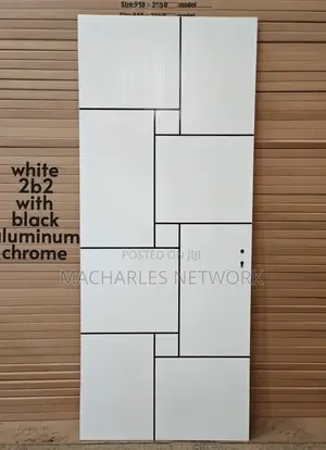 3ft by 7ft HDF Wooden Door (Ds1018)