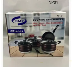 Set of Non-Stick Pots With Fry Pan