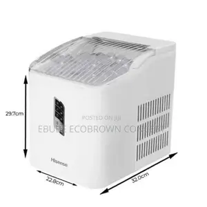 Hisense 12 Kg Ice Maker 1500ml 9pcs/7mins