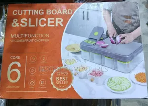 Multi-Functional 21-in-1 Cutting Board and Slicer