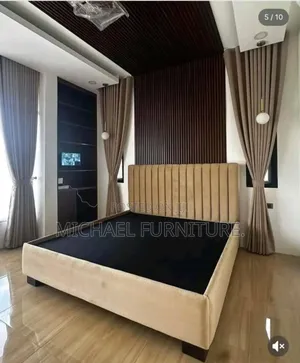 : At Well Constructed 5 by 6 Bedframe