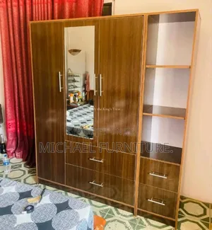 Strong 5 by 6 Wardrobe With Mirror