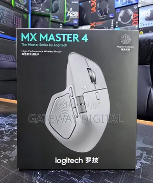 Logitech Mx Master 4, Ergonomic Bluetooth Mouse