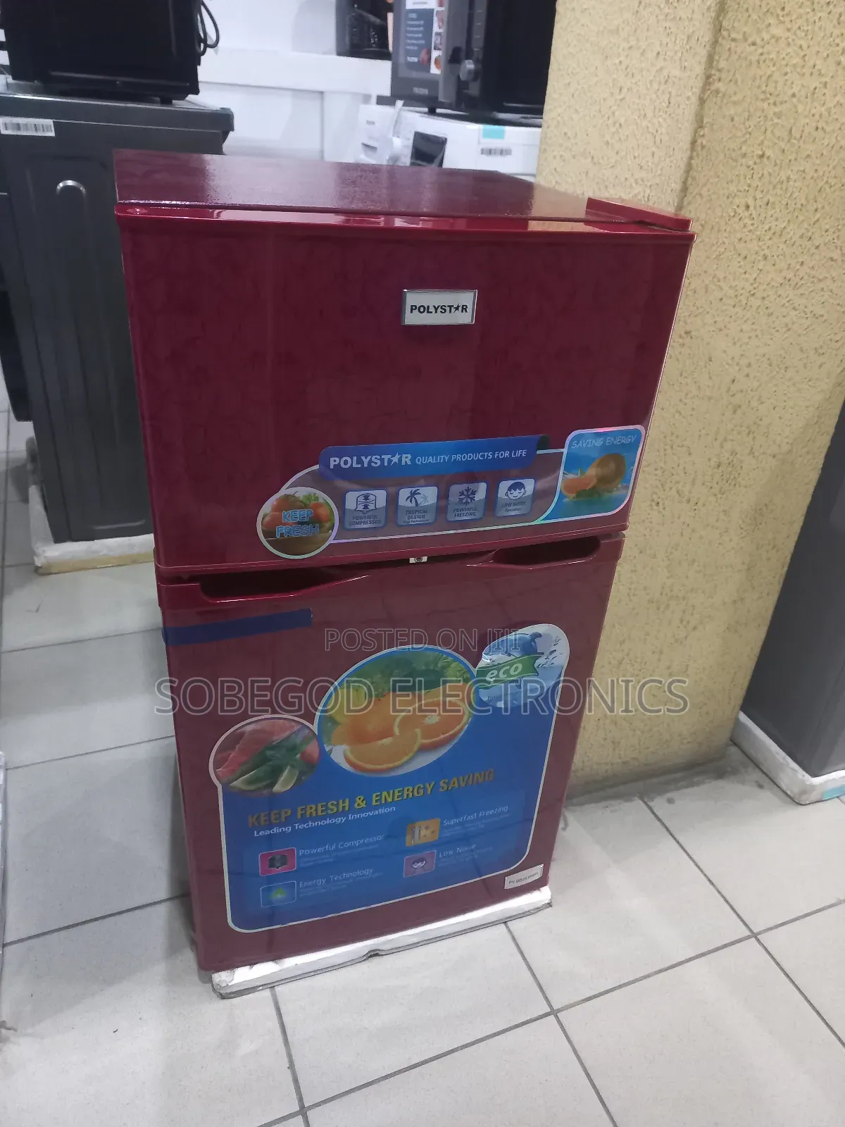 Polystar Refrigerator Table Top Double