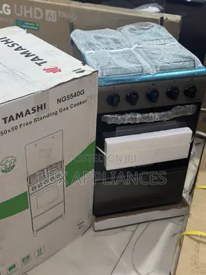 Tamashi 50×50 Gas Cooker – Durable 4-Burner Performance