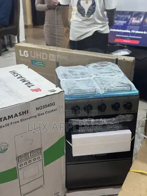 Reliable Tamashi 4-Gas Cooker – Compact 50×50 Design