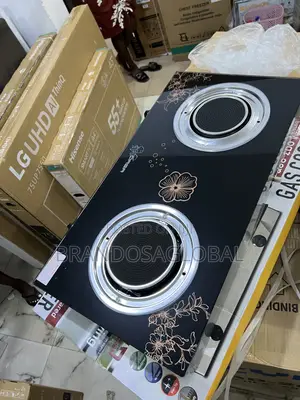 Qasa Glass Infrared Gas Cooker QGC-2bg Dual Burner Modern Kitchen Fit