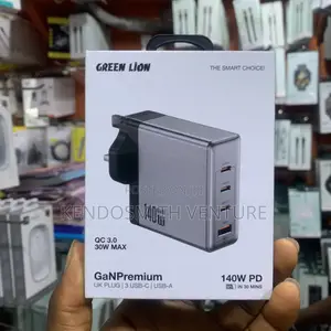 Green Lion 140w Gan Premium Fast Charger – Original Super Fast