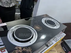 Qasa QGC-2bg 2-Burner Heat Efficient Glass Cooker Modern Look