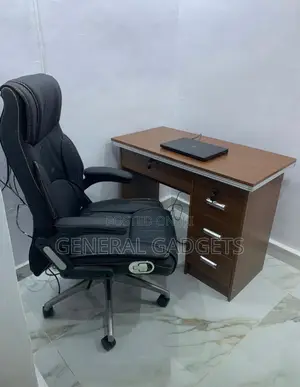 1.2 Meter Desk With Executive Office Chair