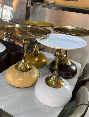 Luxurious Metal Side Stool