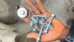 10mm Bolt And Nuts With Flat Thick Washers