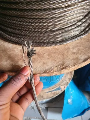 10mm Fibre Black Wire Rooe