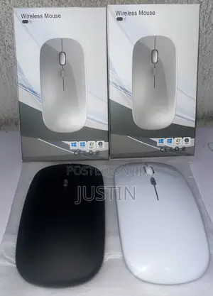 Rechargeable Wireless Bluetooth Mouse With Light