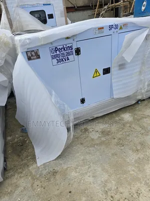 We Deal on Brand New Perkins Diesel Soundproof Gen Sp30kva 2years Wty