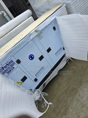 Imported 30kva Perkins Diesel Soundproof Generator 100% Copper Coil