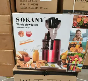 Sokany Multifunctional Whole Slow Juicer 300w
