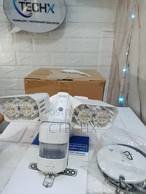 Sansi 18w Led Outdoor Flood Light (Dusk To Dawn Motion Sensor).