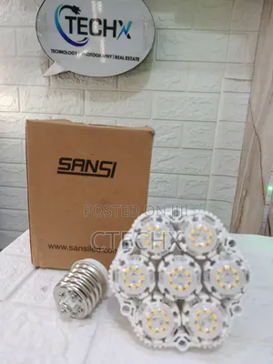 Sansi 40w Super Bright Led Light Screw Bulb E27/E40 5000 Lumen.