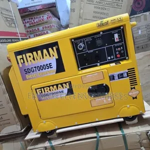《》Heavy Duty Firman Diesel Soundproof Gen Sdg7000se(6.5kva)100%Copper