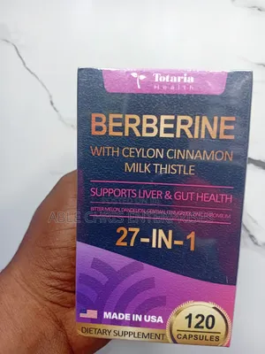 Totaria Health Berberine With Ceylon Cinnamon Milk Thistle
