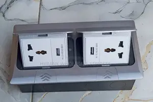 Floor Sockets, 13amps Double Floor Sockets With Usb Outlet