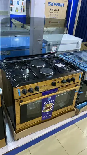 Maxi 4bunners Has and 2electric Standing Gas Cooker