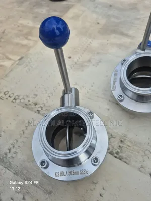 Dn 50 T C Butterfly Valve , Ferrules